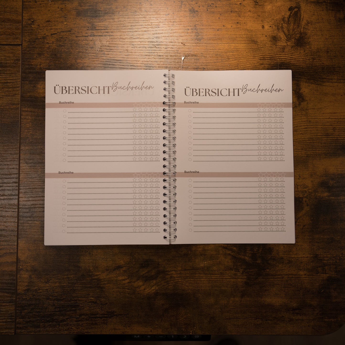 Book Journal | Reading Tracker | 80 Bücher | Grünes ringgebundenes Buch | Geschenkidee