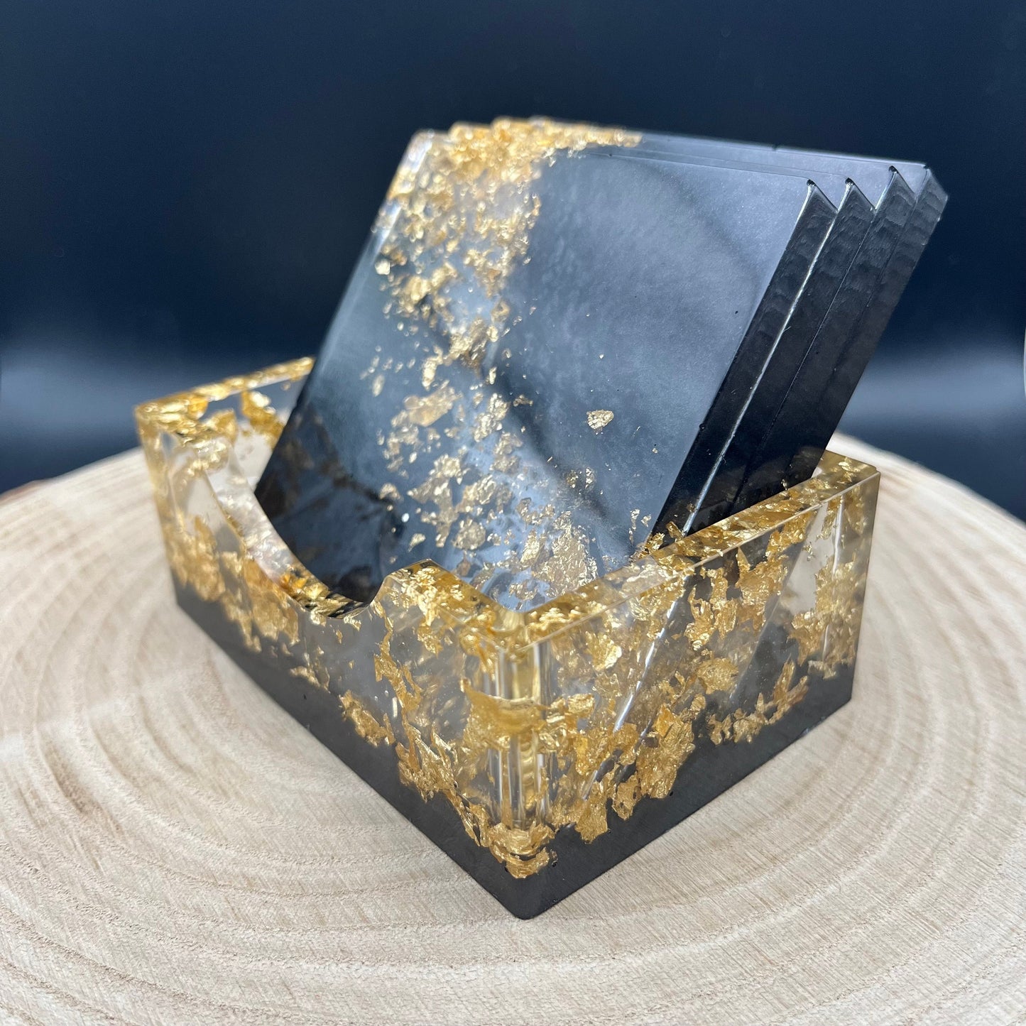 Untersetzer Set | 5/9-teiliges Set | Resin Untersetzer | Geschenk