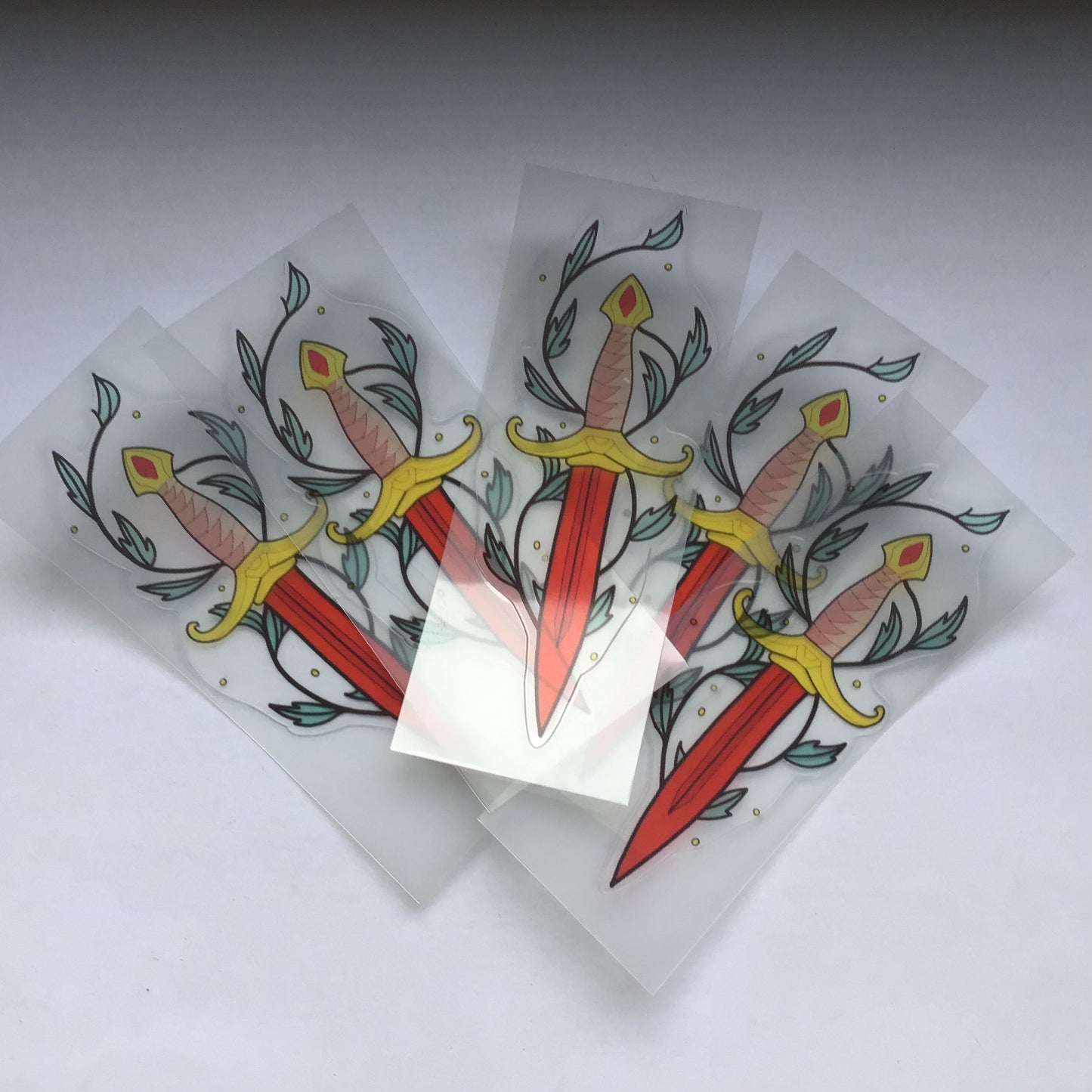 Blut-Dolch Sticker