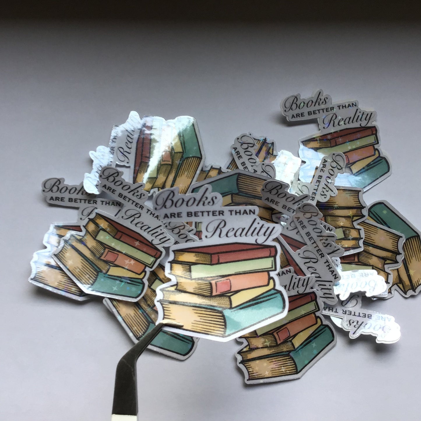 Books are better than Reality Sticker