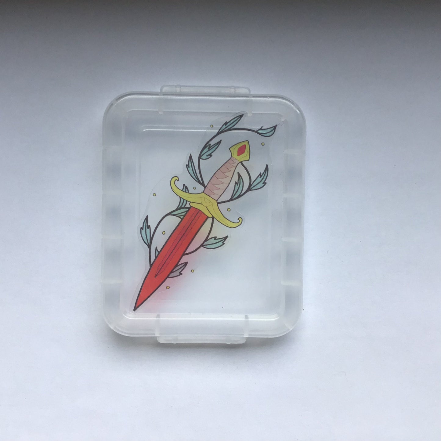 Blut-Dolch Sticker