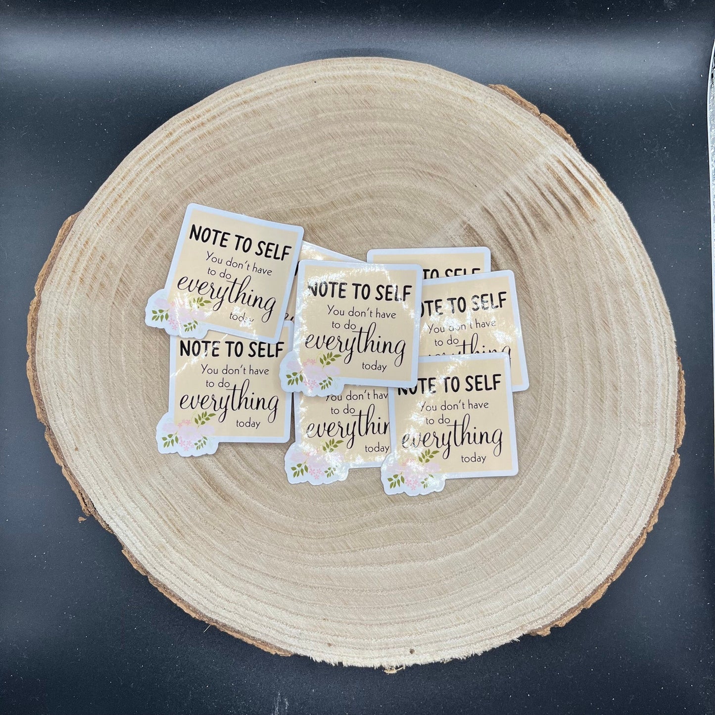 Note to Self - You don‘t habe to do everything today | Affirmation Sticker | Book Journaling Sticker