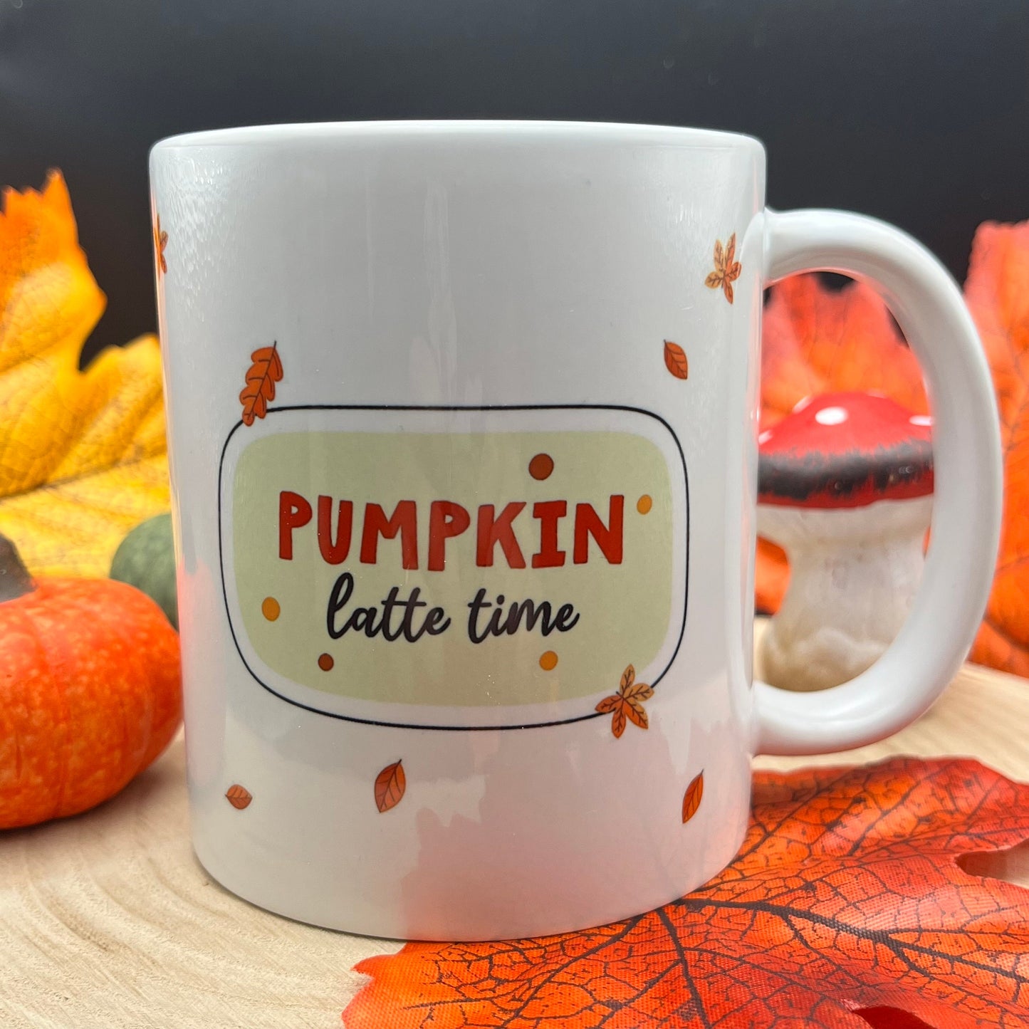 Pumpkin Latte Time Mug | cozy autumn mug | Herbstliche Tasse | Geschenk
