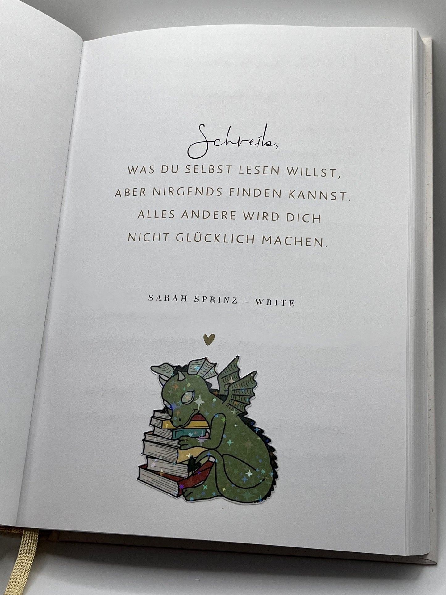 Bookdragon Bücherdrache Sticker | Journaling Sticker