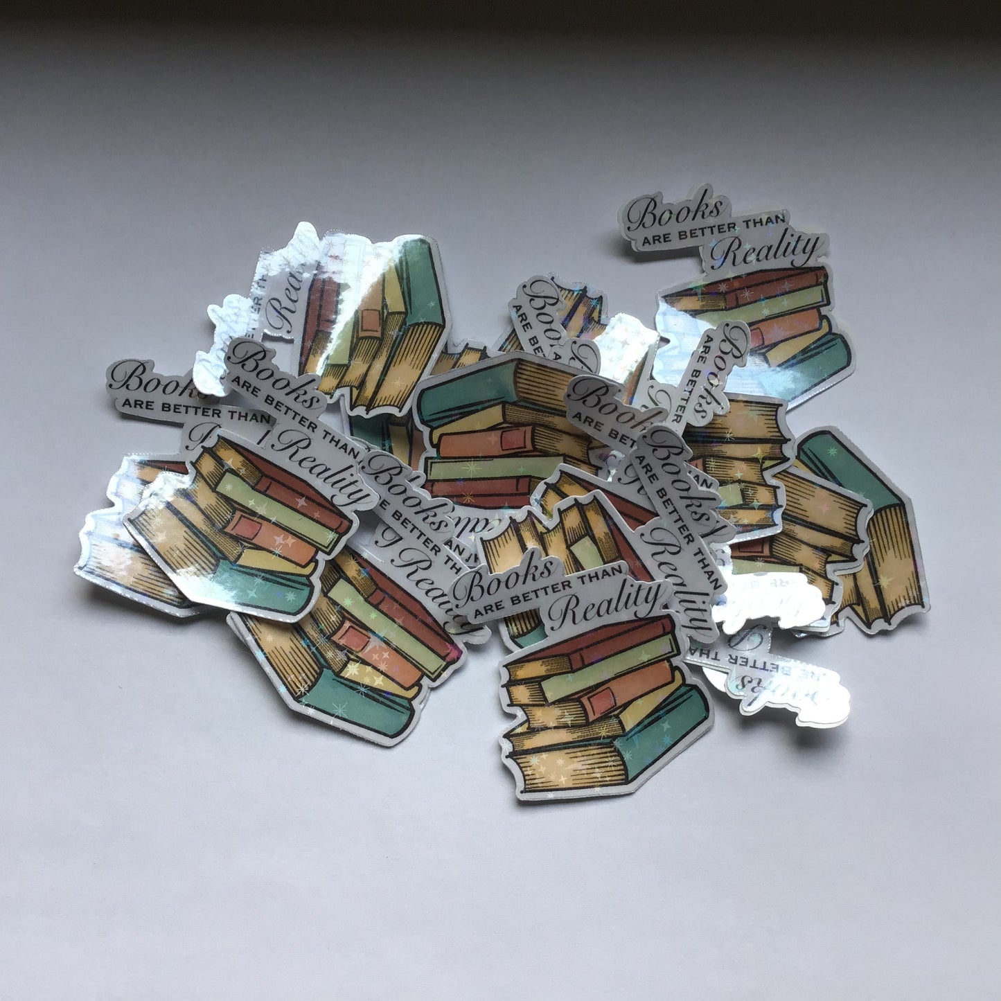 Books are better than Reality Sticker
