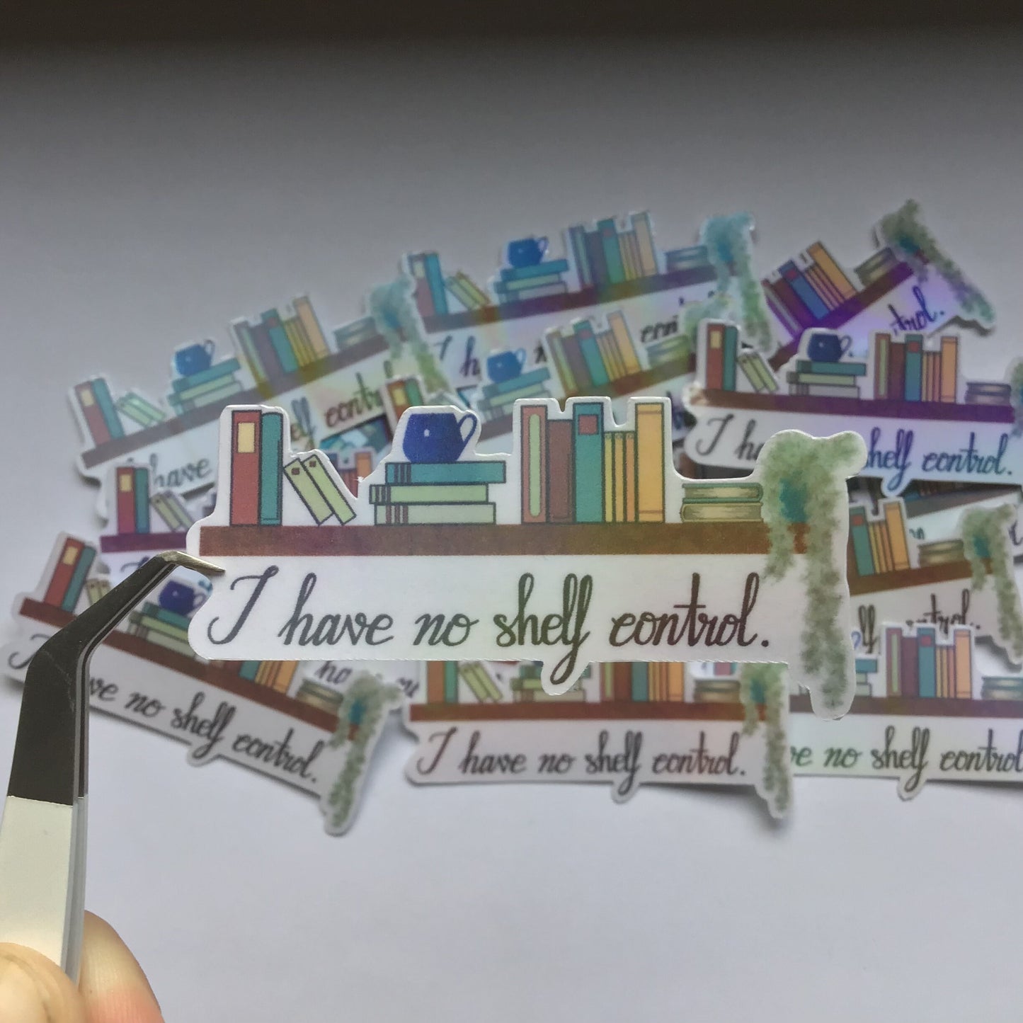 I have no shelf control Sticker