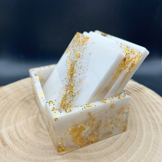 Untersetzer Set  | 5/9-teiliges Set | Resin Untersetzer | Geschenk