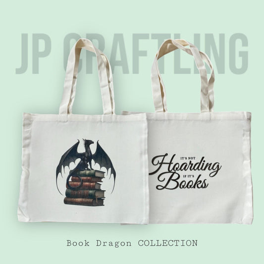 Buchliebhaber Tasche | Tote Bag Book Dragon
