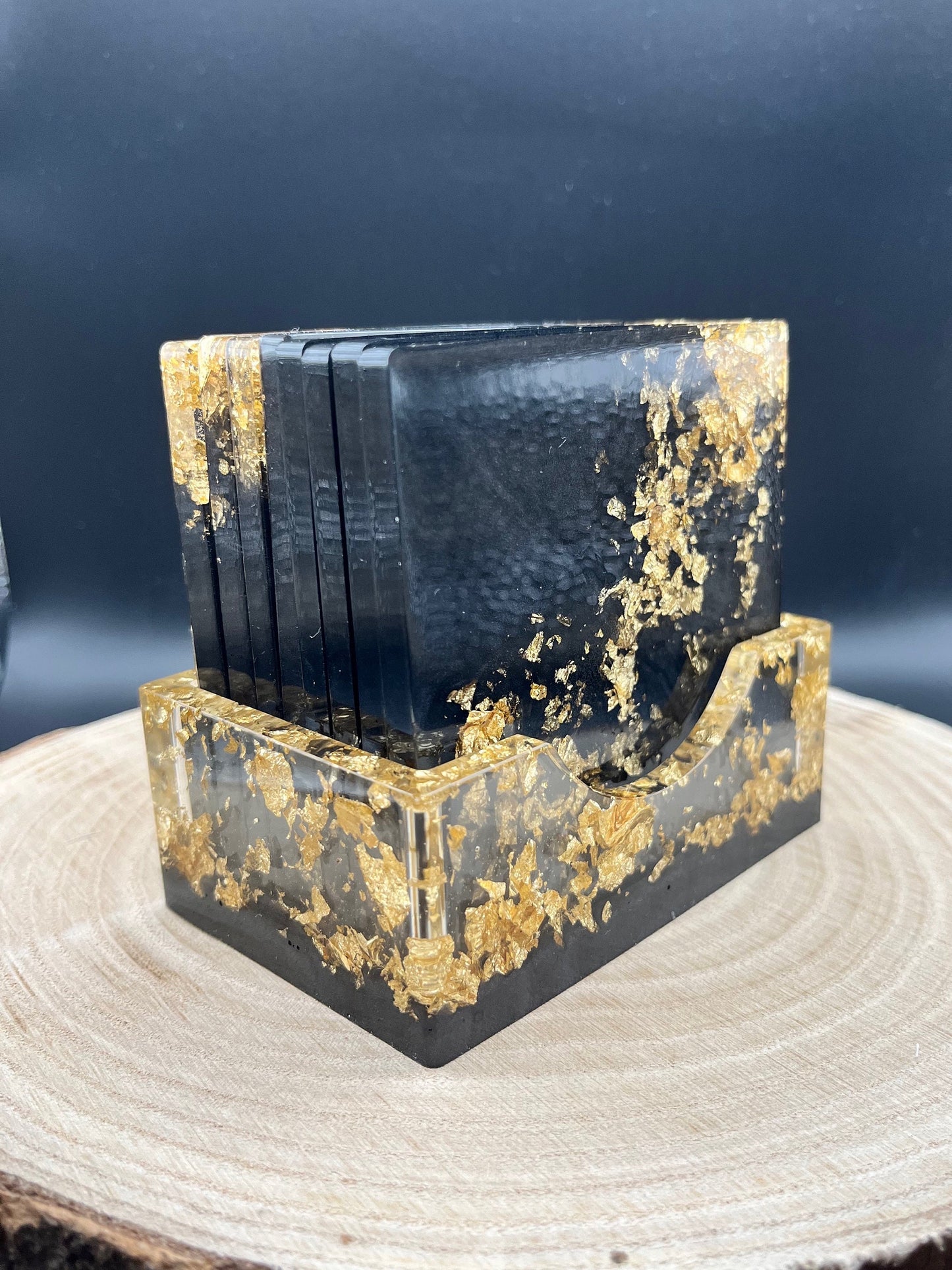 Untersetzer Set  | 5/9-teiliges Set | Resin Untersetzer | Geschenk